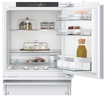 Integrerbart køleskab 82 x 60 cm fladhængsel med dæmpet lukning (soft close) - Siemens iQ500 - KU21RADE0